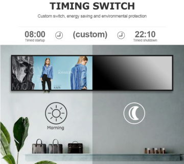 Shelf Displays Stretched - Ultra-Wide LCD 12.6–88"